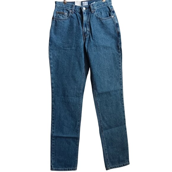 NOS Calvin Klein Doublestone Tapered Leg Jeans 4x32 Classic Fit 5-Pocket Design - Picture 2 of 8
